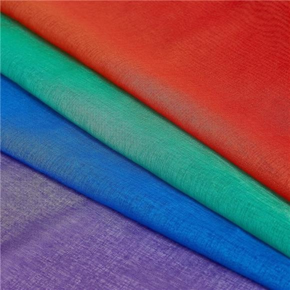 Colorful Curtains Rainbow Sheer Curtains for Bedroom Girls Room Decor, Ombre - Picture 5 of 6